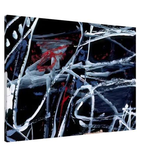 Jean Dubuffet - EPISODE Canvas - 20x30 cm / 8x12 inches-canvas