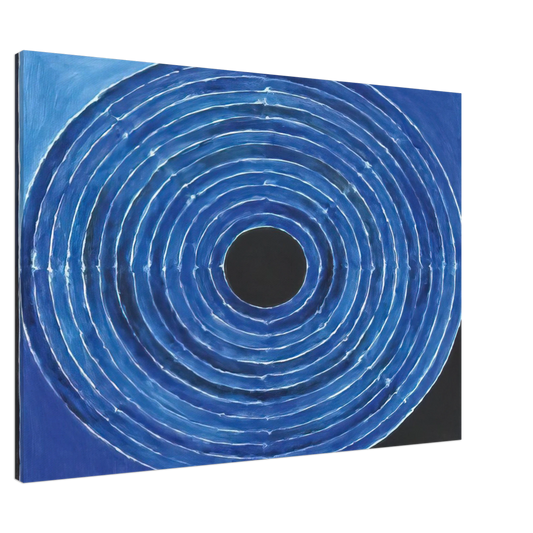 S. H. Raza - Bindu - Abstract Art Canvas - 20x30 cm / 8x12 inches-canvas