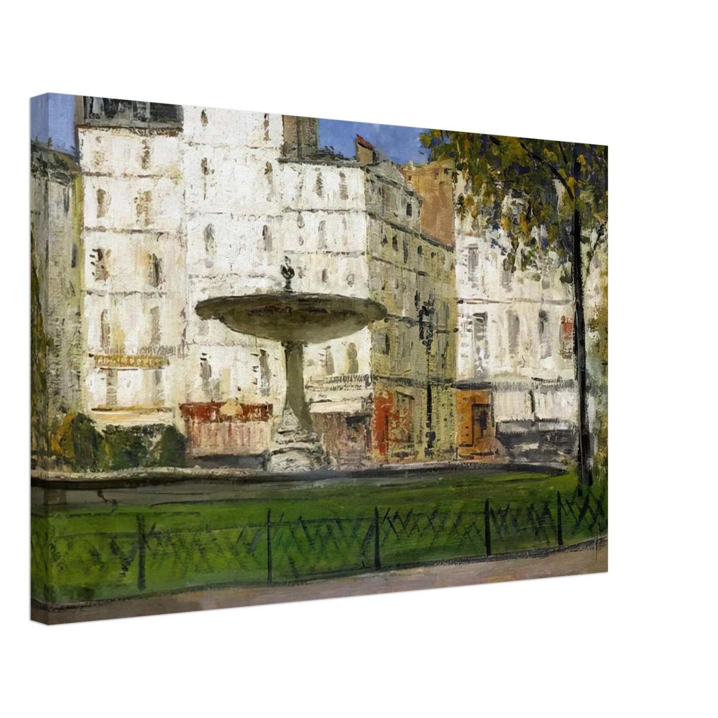 Maurice Utrillo - PLACE PIGALLE Canvas - 70x100 cm / 28x40 inches-canvas