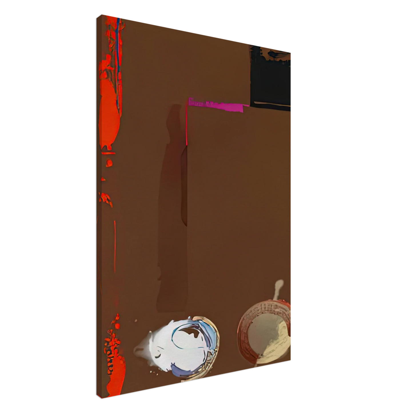 Helen Frankenthaler - Syzygy, 1987- Canvas - 20x30 cm / 8x12 inches-canvas