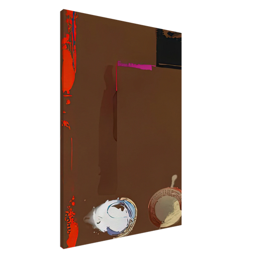 Helen Frankenthaler - Syzygy, 1987- Canvas - 20x30 cm / 8x12 inches-canvas