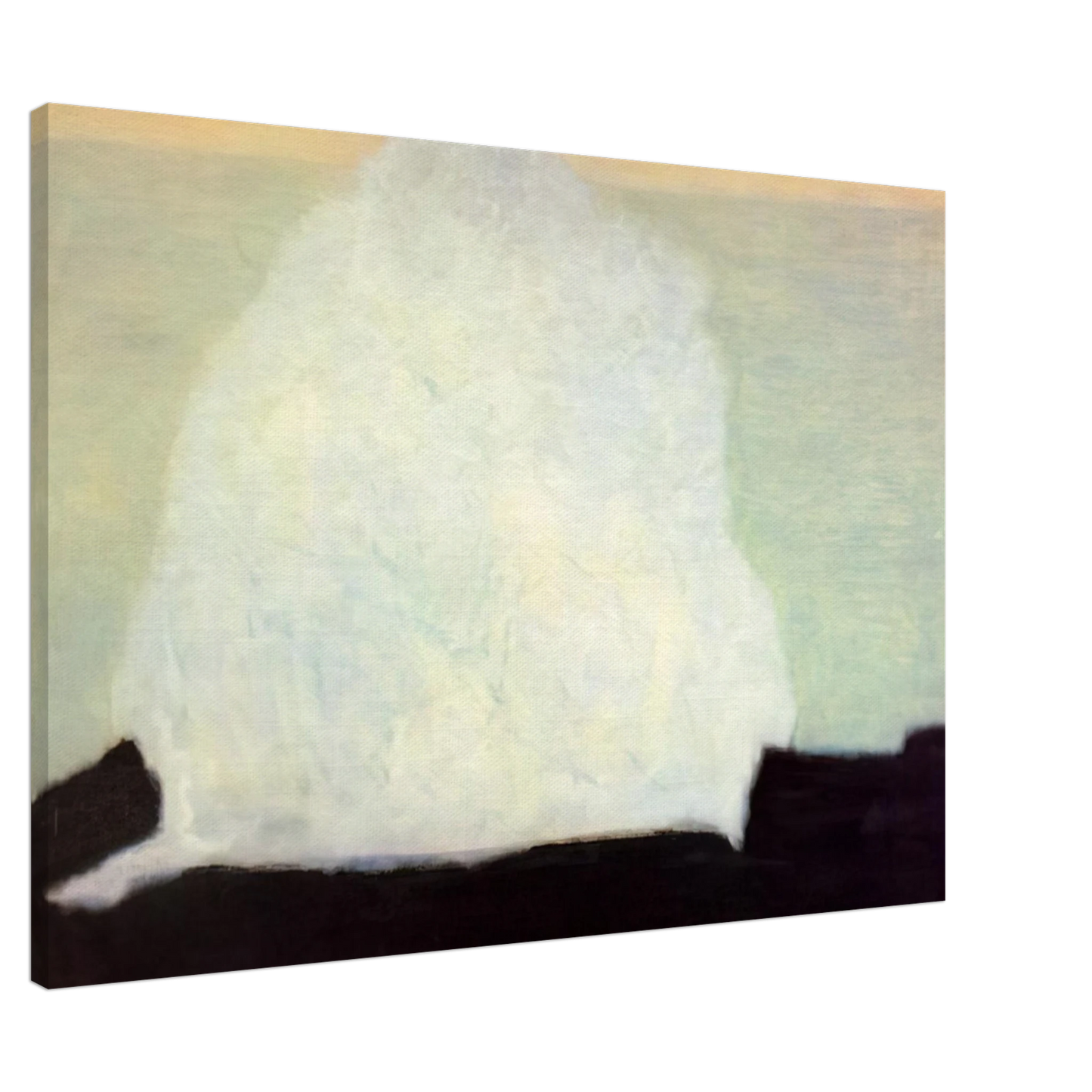 Milton Avery - White Wave - 1954 Canvas - 20x30 cm / 8x12 inches-canvas