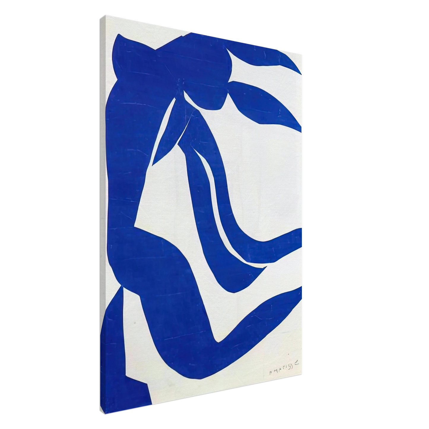 Henri Matisse - THE FLOWING HAIR 1952 Canvas - 20x30 cm / 8x12 inches-canvas
