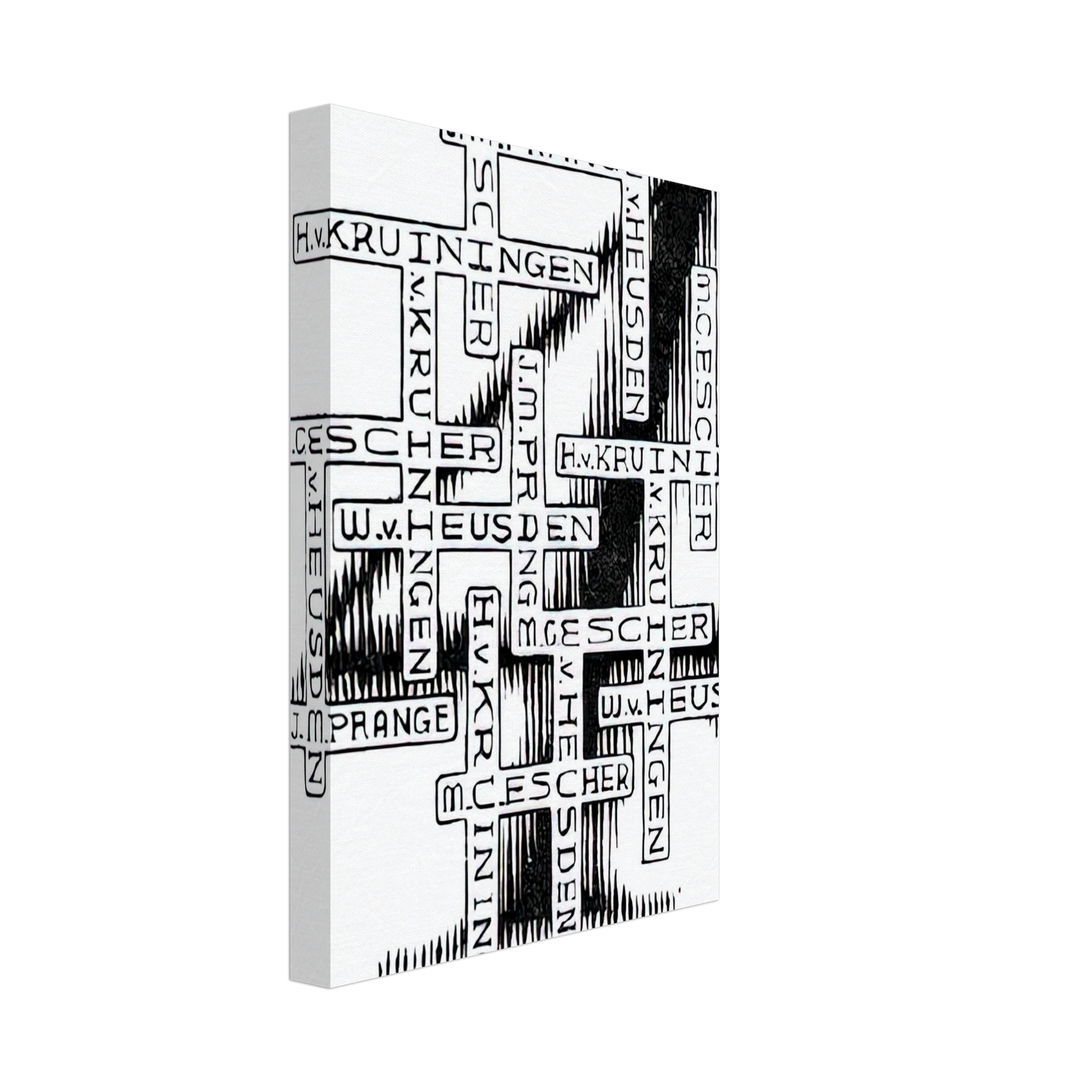 MC Escher - ESCHER (29) Canvas - 70x100 cm / 28x40 inches-canvas