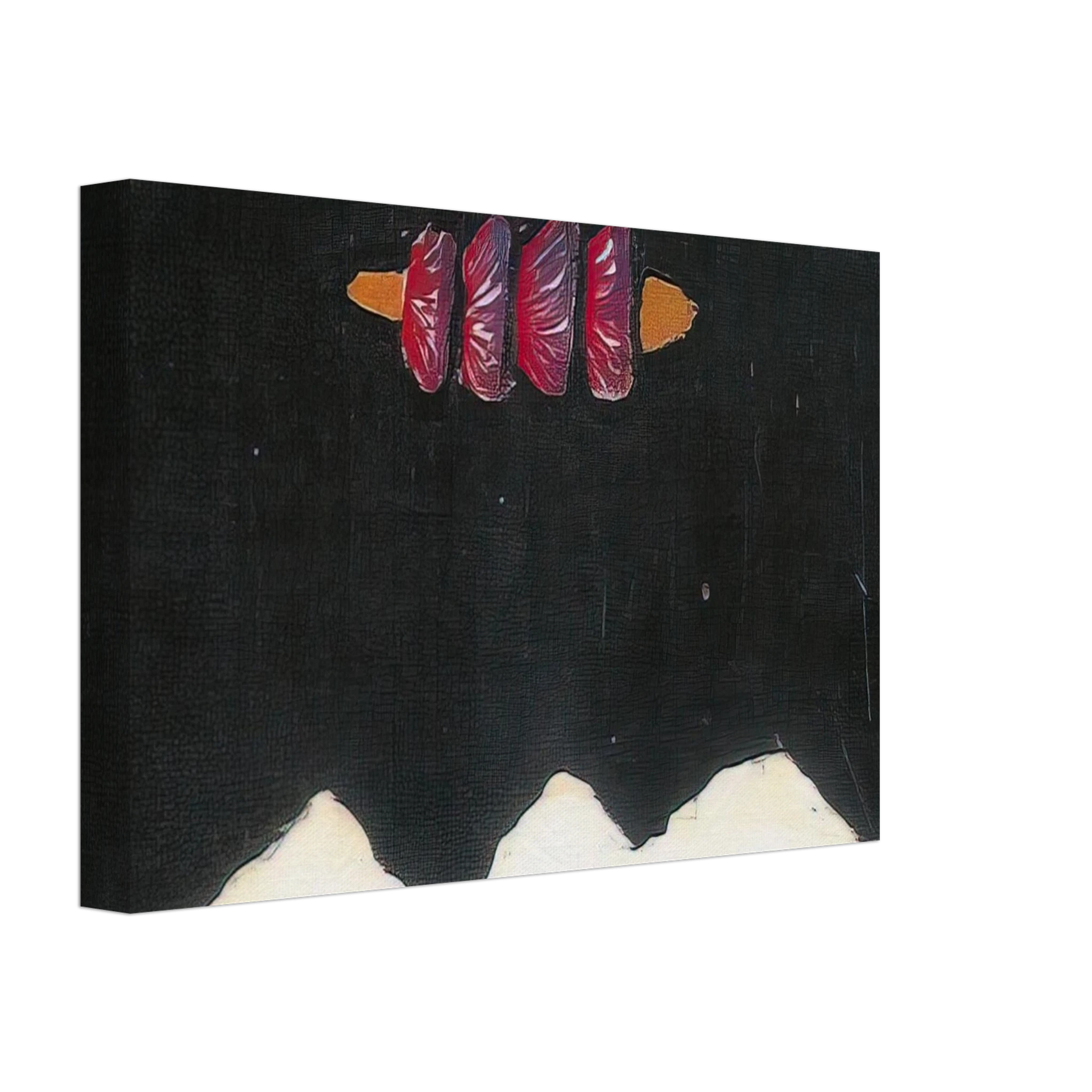 Forrest Bess - Untitled #39 - 1950 Canvas - 40x60 cm / 16x24 inches-canvas