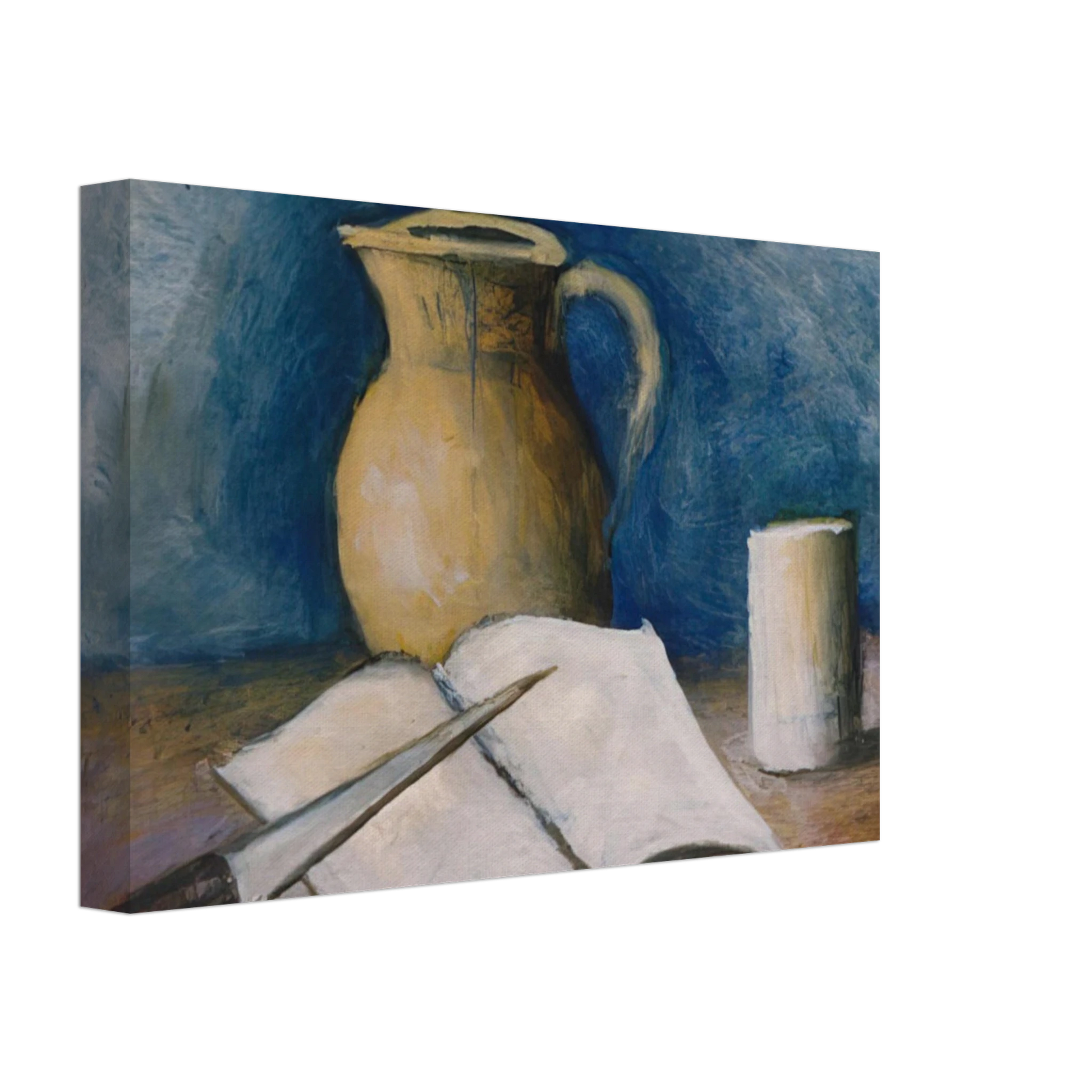 Carlo Carra - NATURA MORTA Canvas - 70x100 cm / 28x40 inches-canvas