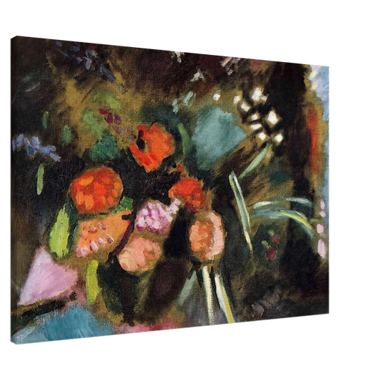 Henri Matisse - FLOWERS 1906 Canvas - 20x30 cm / 8x12 inches-canvas