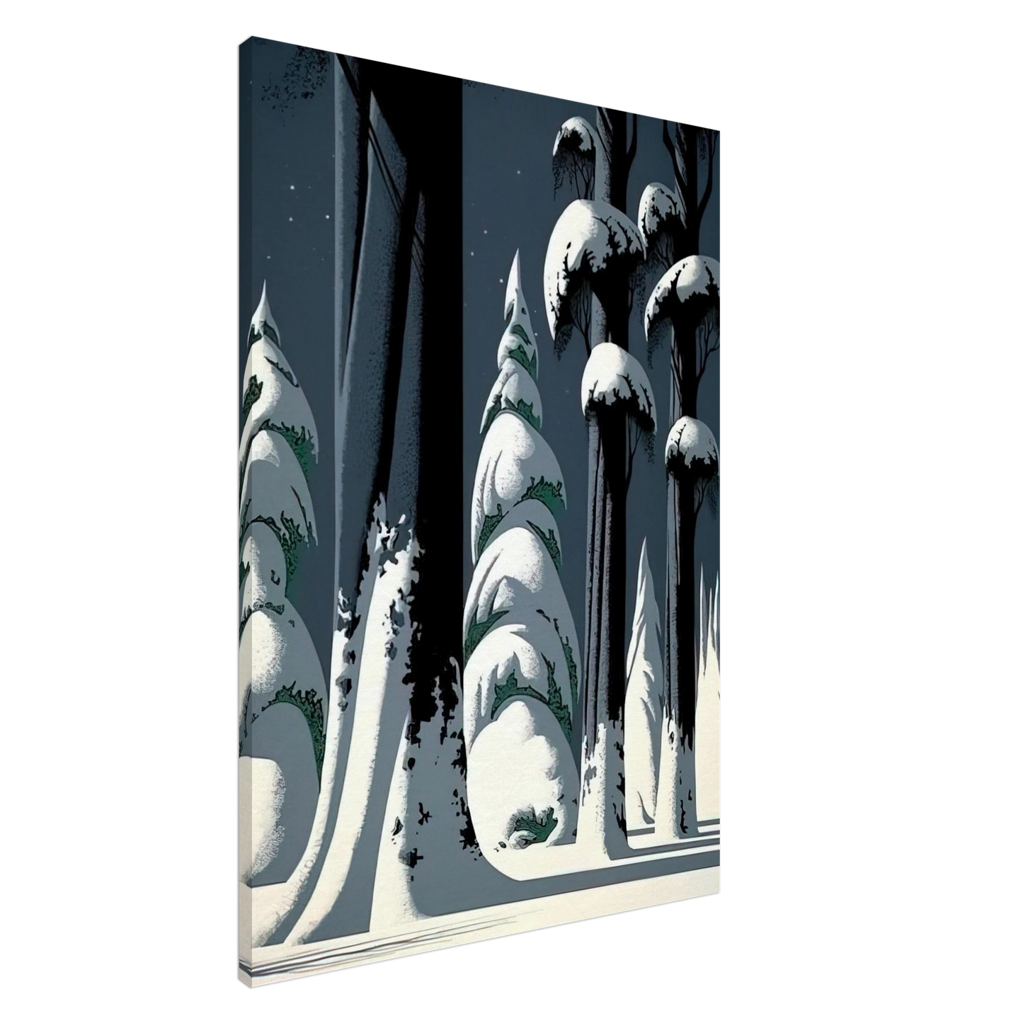 Eyvind Earle - Yosemite Canvas - 20x30 cm / 8x12 inches-canvas