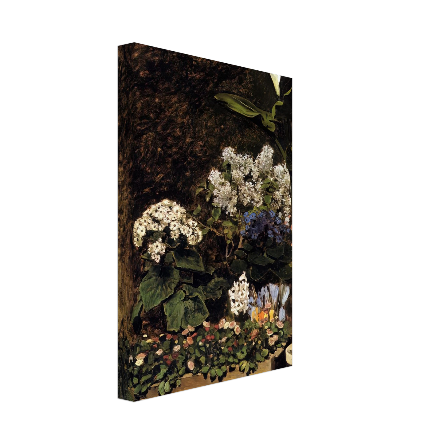 Pierre-Auguste Renoir - Spring Flowers Canvas - 40x60 cm / 16x24 inches-canvas