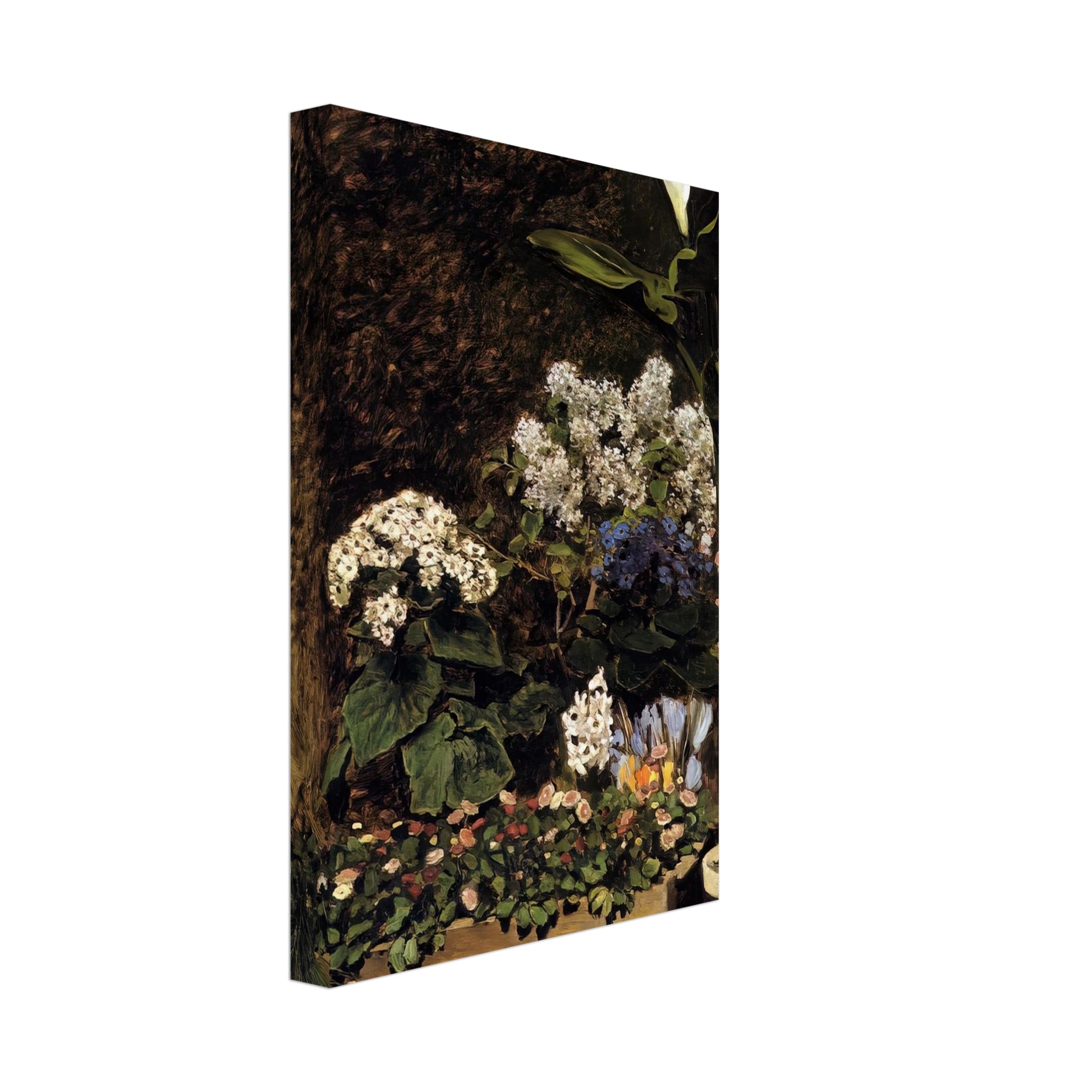 Pierre-Auguste Renoir - Spring Flowers Canvas - 40x60 cm / 16x24 inches-canvas