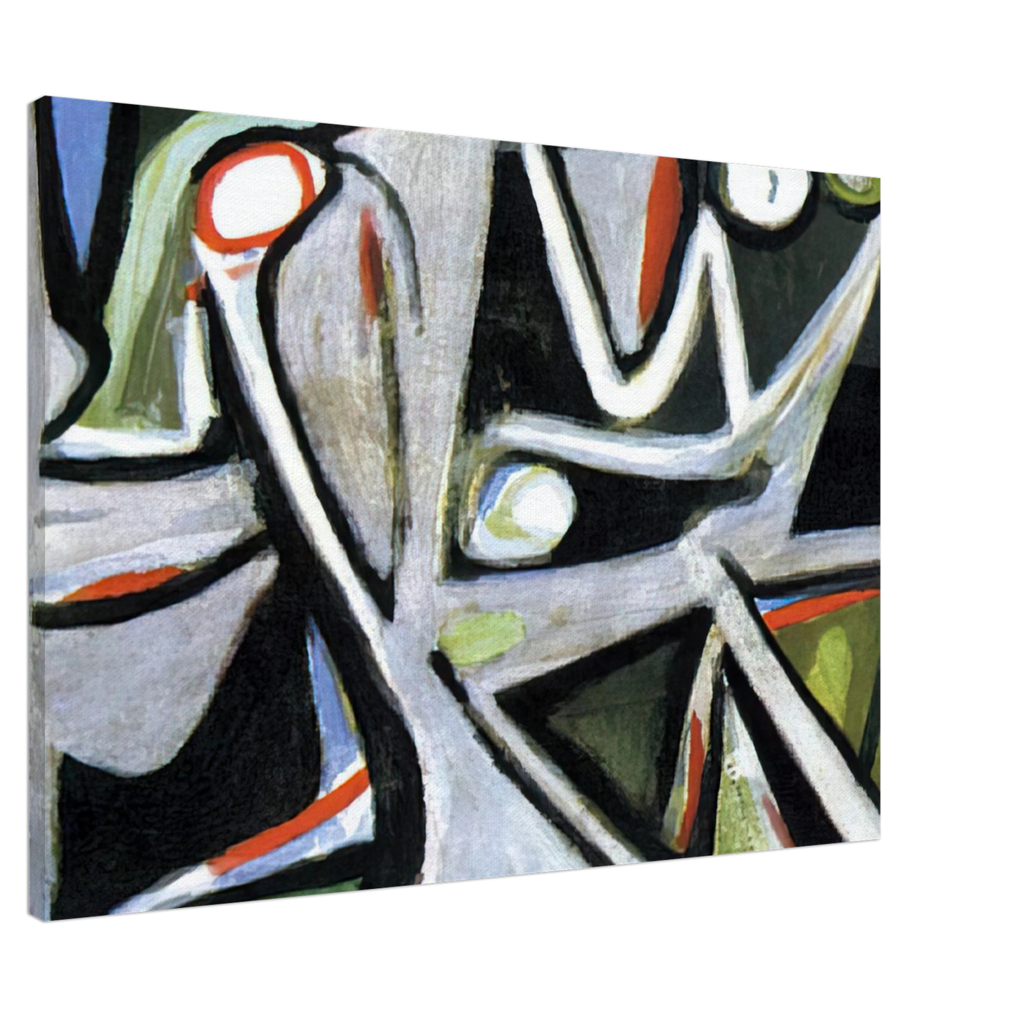 Bram van Velde - Desertique - 1981 Canvas - 20x30 cm / 8x12 inches-canvas