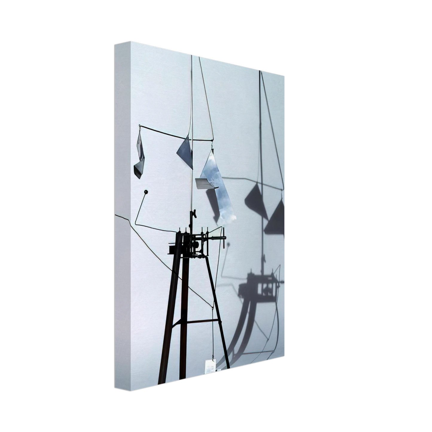 Bruno Munari - Useless Machine Arrhythmic Carousel - 1953 Canvas - 40x60 cm / 16x24 inches-canvas