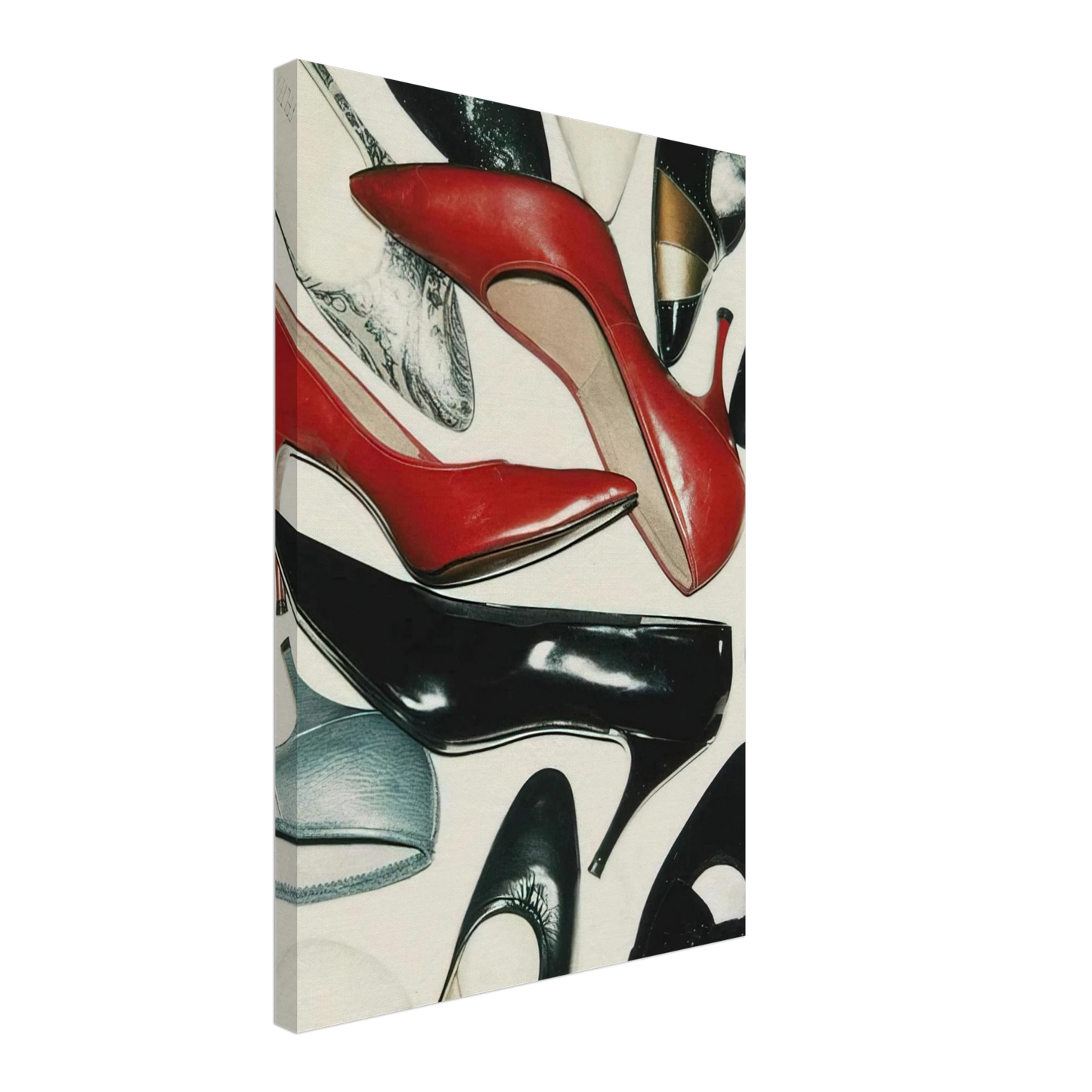 Andy Warhol - Shoes Canvas - 40x60 cm / 16x24 inches-canvas