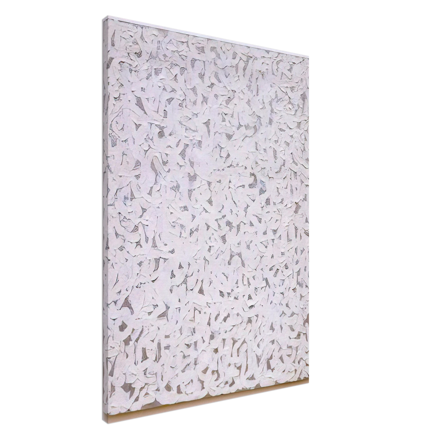 Robert Ryman - Points - 1963 Canvas - 20x30 cm / 8x12 inches-canvas