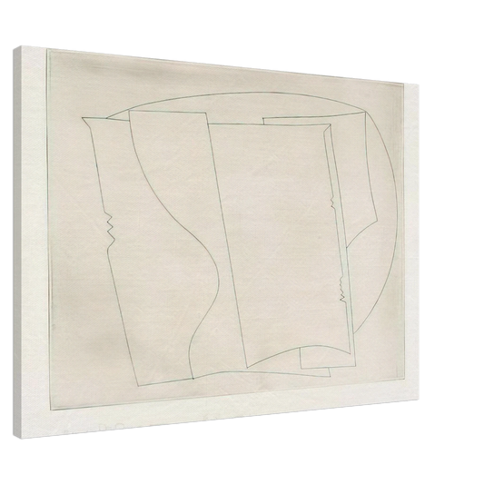 Ben Nicholson - Ronco - 1967 Canvas - 20x30 cm / 8x12 inches-canvas