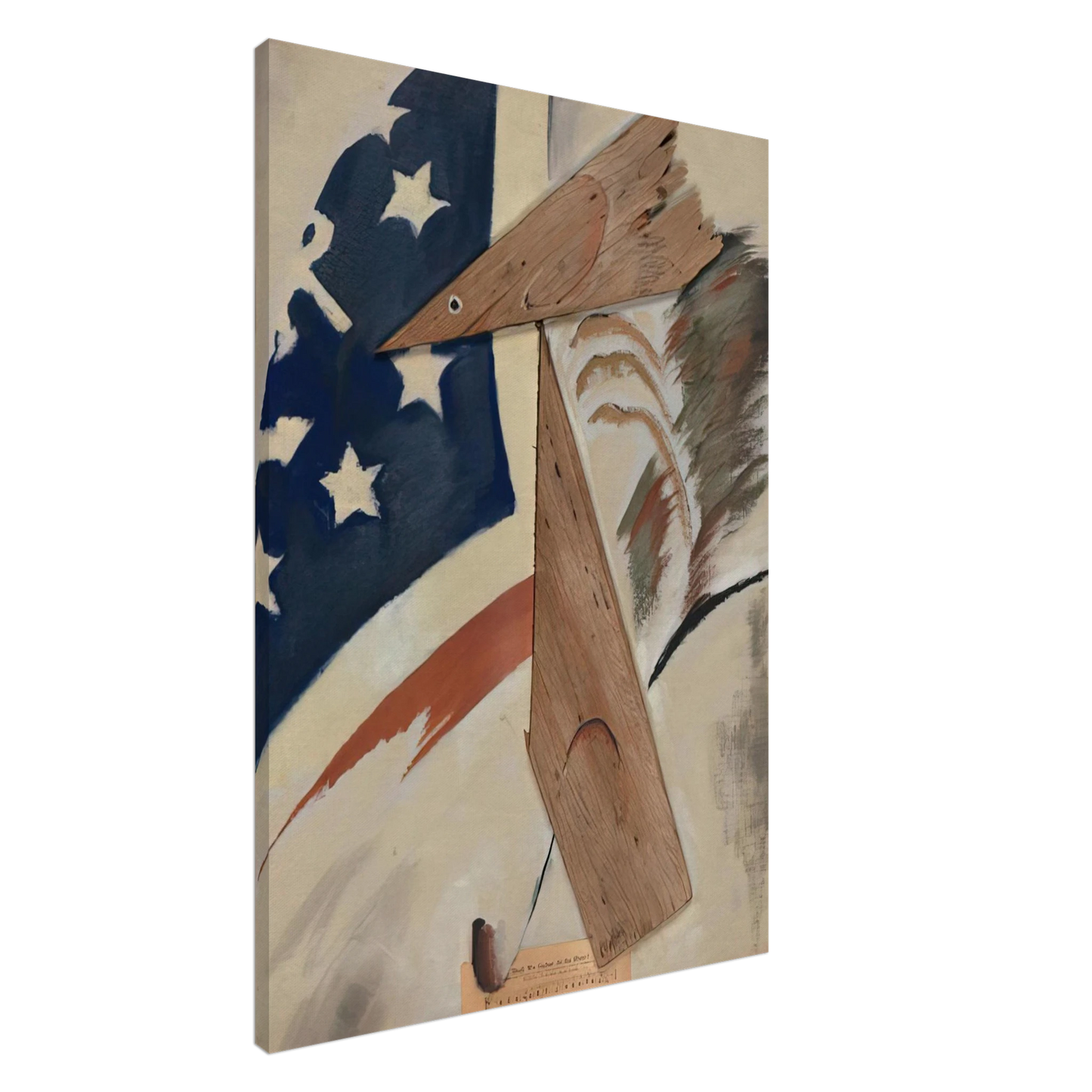 Arthur Dove - Portrait of Ralph Dusenberry - 1924 Canvas - 20x30 cm / 8x12 inches-canvas