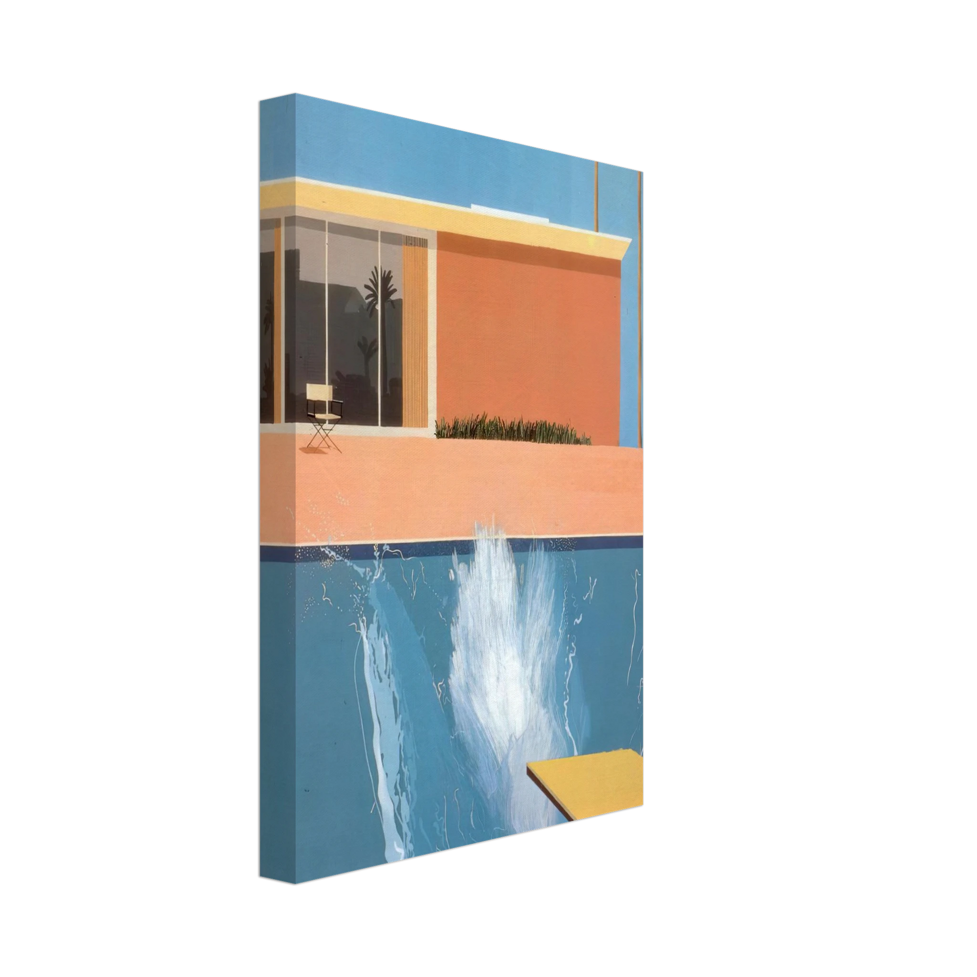 David Hockney - David Hockney Canvas - 70x100 cm / 28x40 inches-canvas
