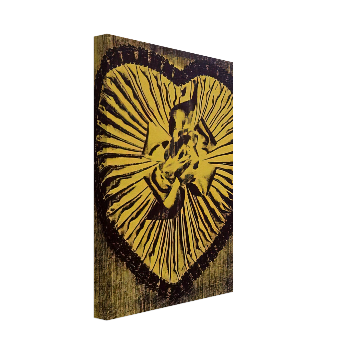 Andy Warhol - Yellow Candy Box Canvas - 70x100 cm / 28x40 inches-canvas