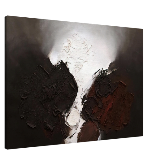 Luis Feito - 210 B 1960 Canvas - 20x30 cm / 8x12 inches-canvas