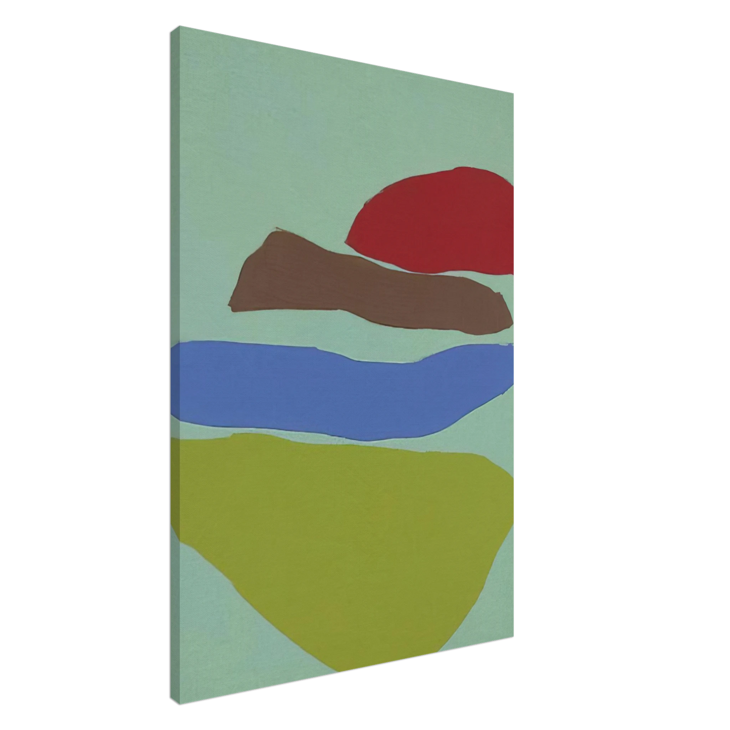 Ray Parker - Untitled - 1967 Canvas - 20x30 cm / 8x12 inches-canvas