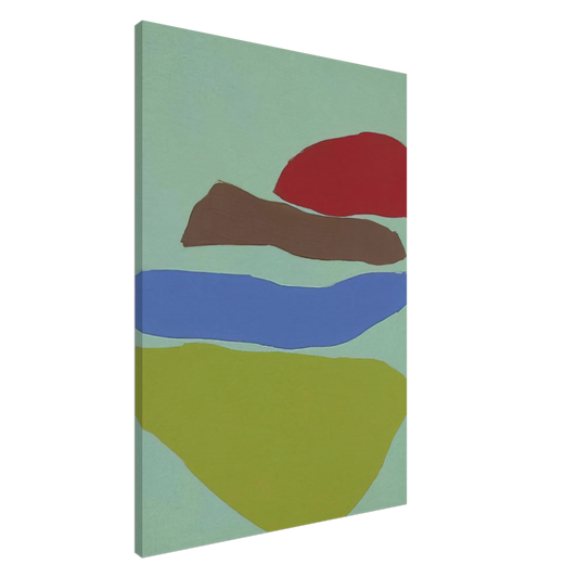 Ray Parker - Untitled - 1967 Canvas - 20x30 cm / 8x12 inches-canvas