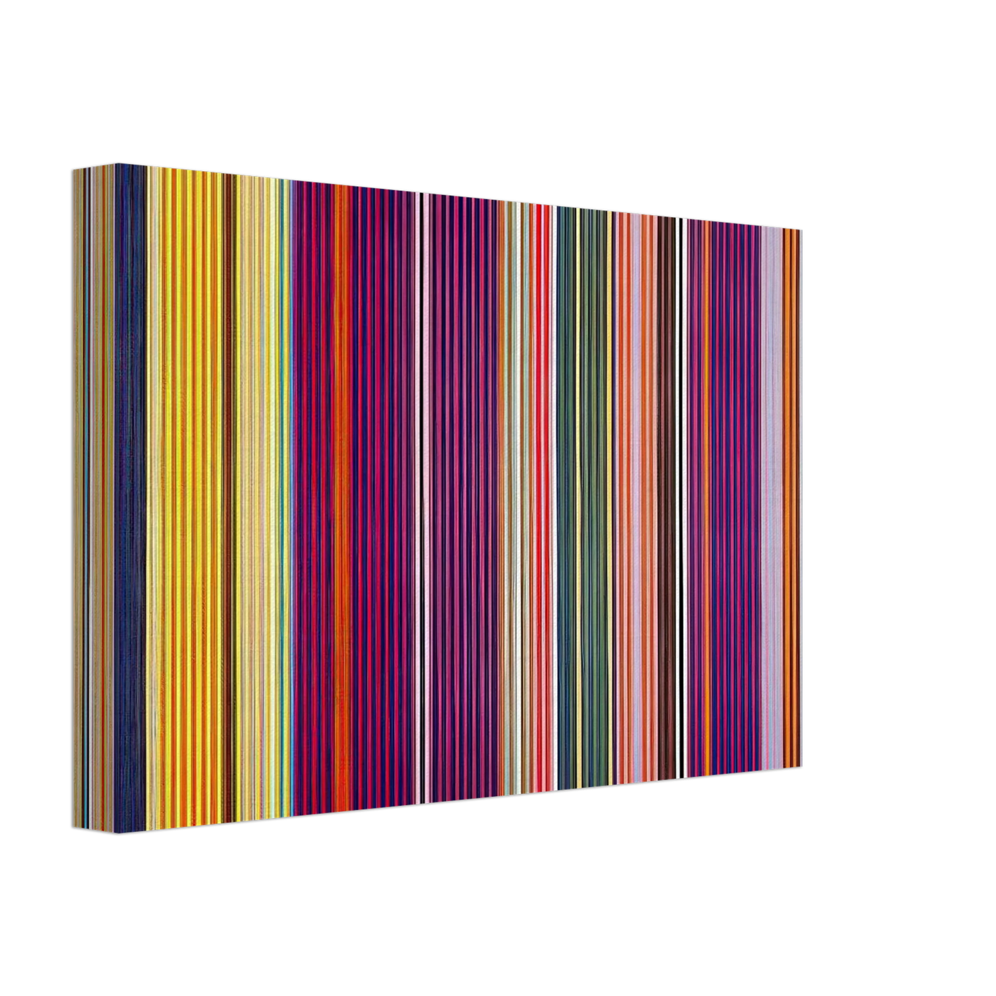 Gene Davis - Dr. Peppercorn - 1967 Canvas - 40x60 cm / 16x24 inches-canvas