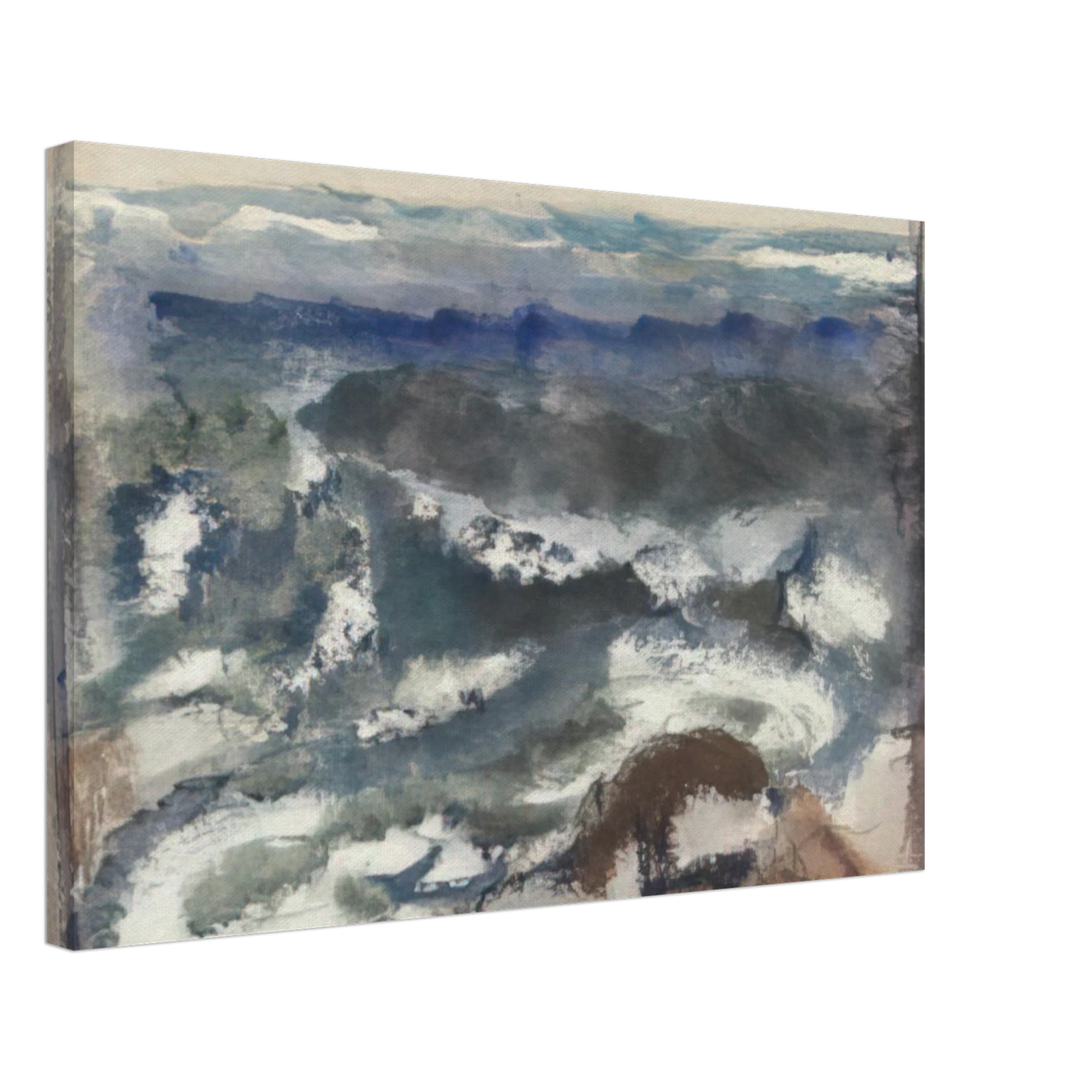 John Marin - The Sea - 1923 Canvas - 70x100 cm / 28x40 inches-canvas