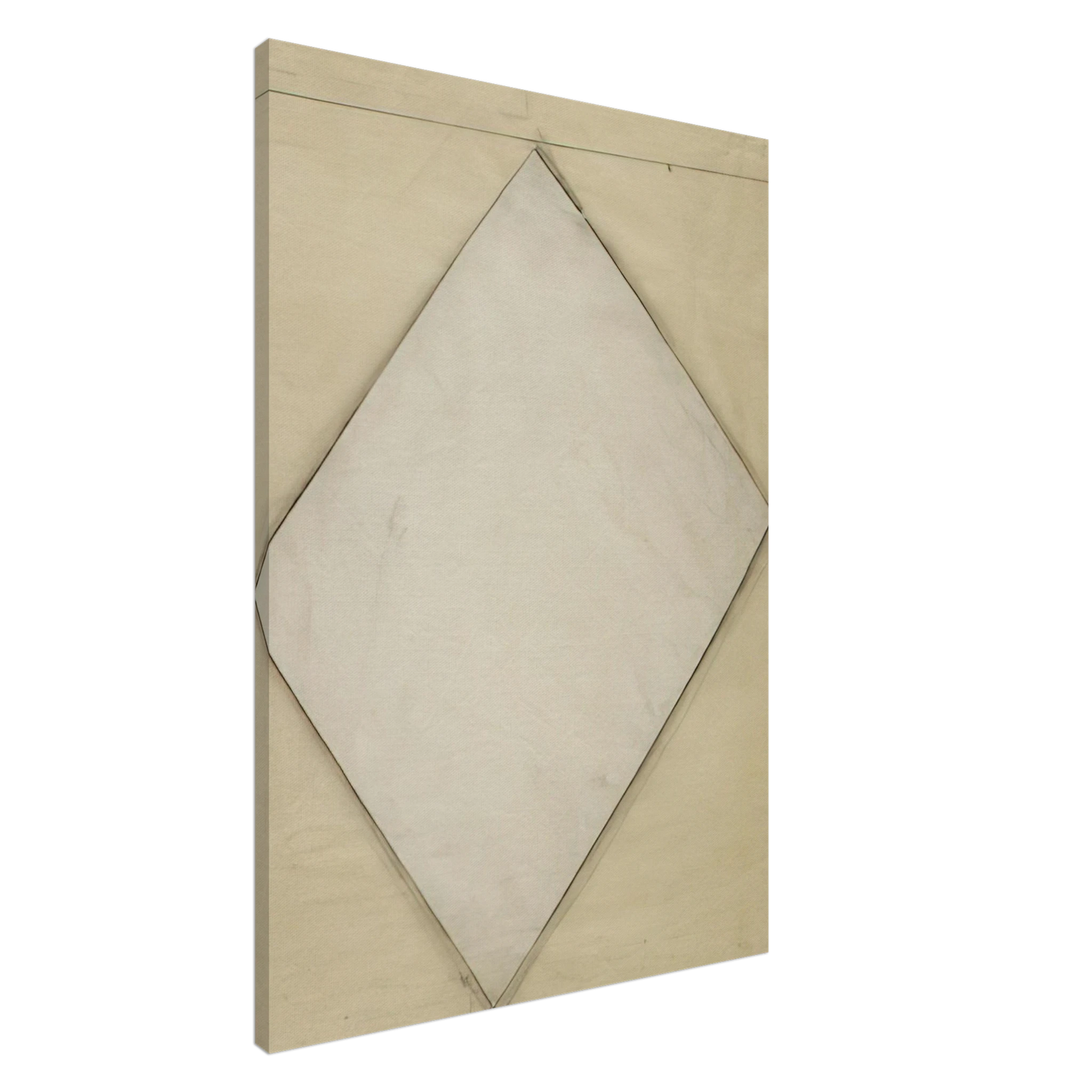 Ellsworth Kelly - Study for White Sculpture Canvas - 20x30 cm / 8x12 inches-canvas