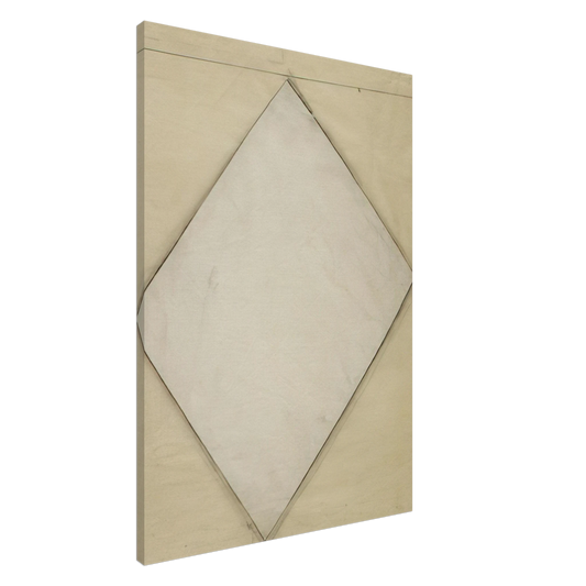 Ellsworth Kelly - Study for White Sculpture Canvas - 20x30 cm / 8x12 inches-canvas