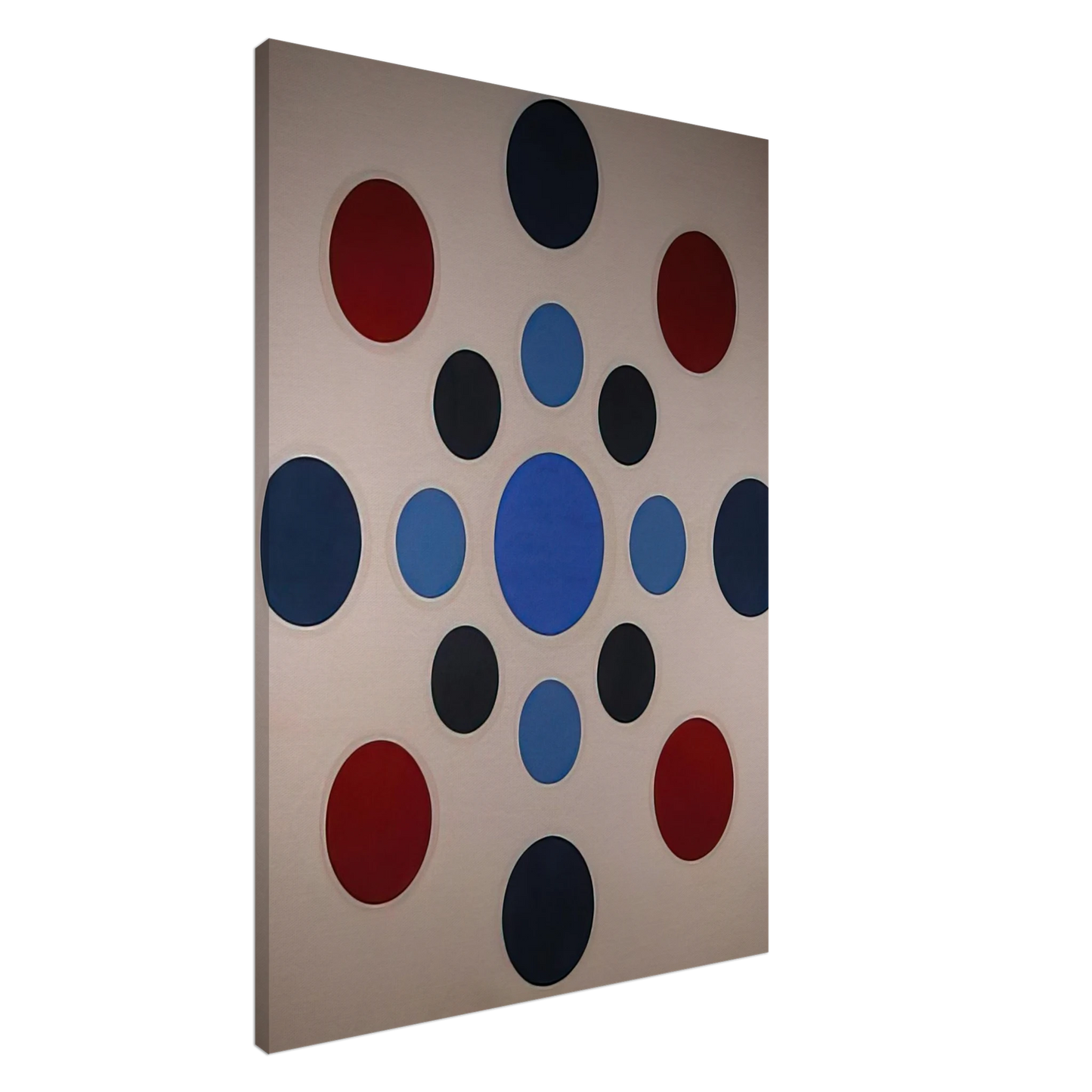 Thomas Downing - Red Plum - 1961 Canvas - 20x30 cm / 8x12 inches-canvas