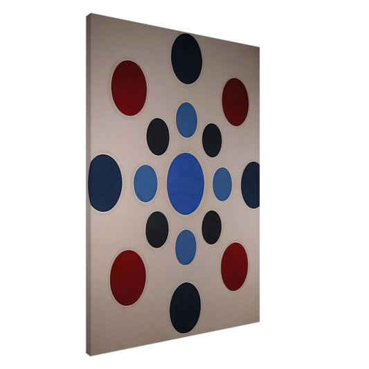 Thomas Downing - Red Plum - 1961 Canvas - 20x30 cm / 8x12 inches-canvas