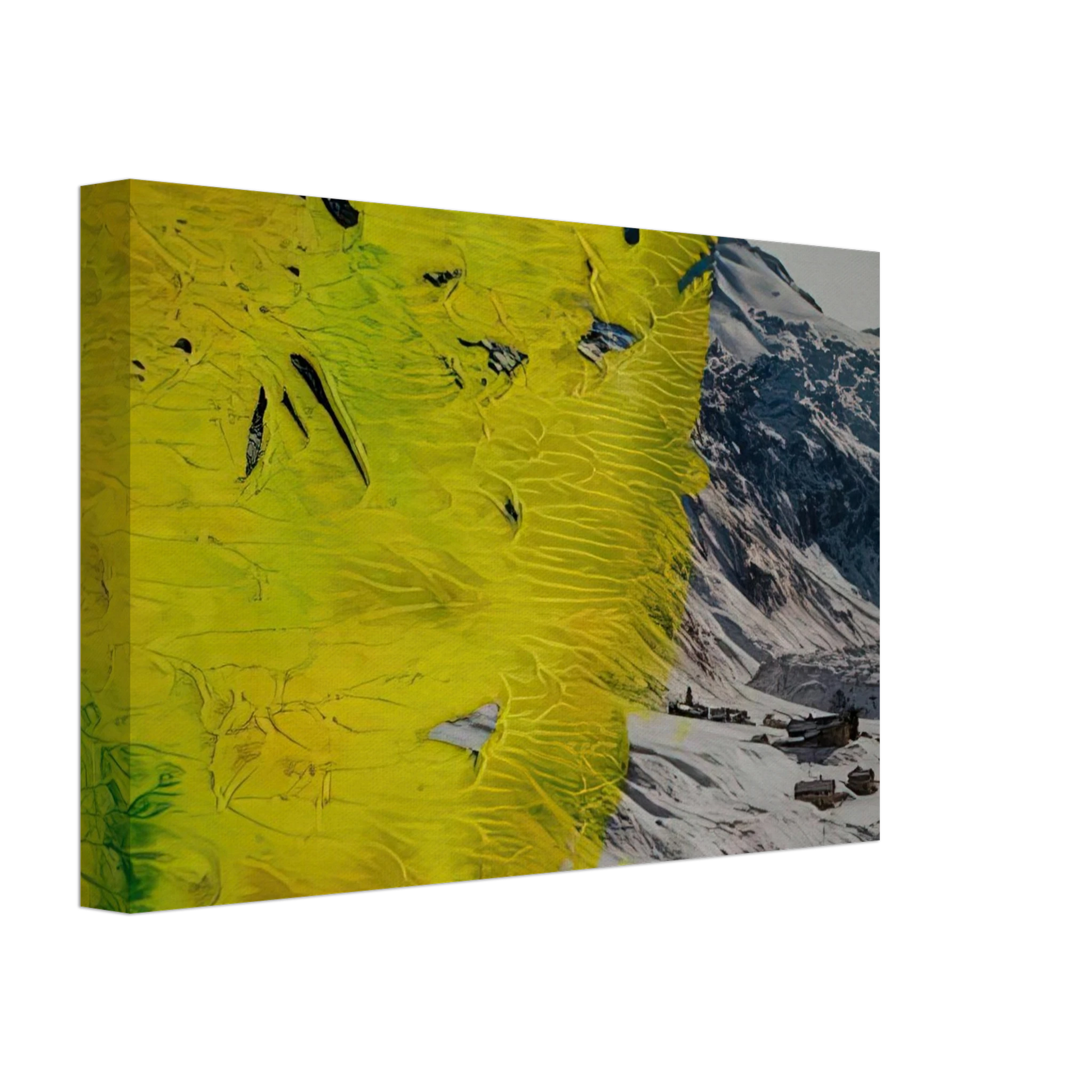 Gerhard Richter - 17 3 92 Canvas - 40x60 cm / 16x24 inches-canvas