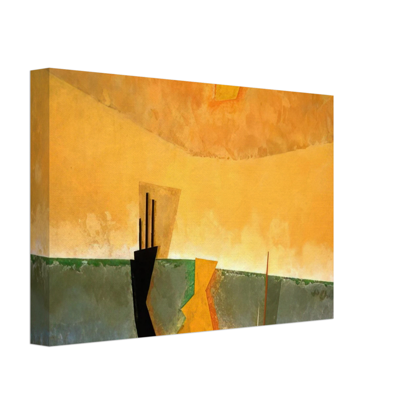 Lyonel Feininger - STORM BREWING 1939 Canvas - 70x100 cm / 28x40 inches-canvas