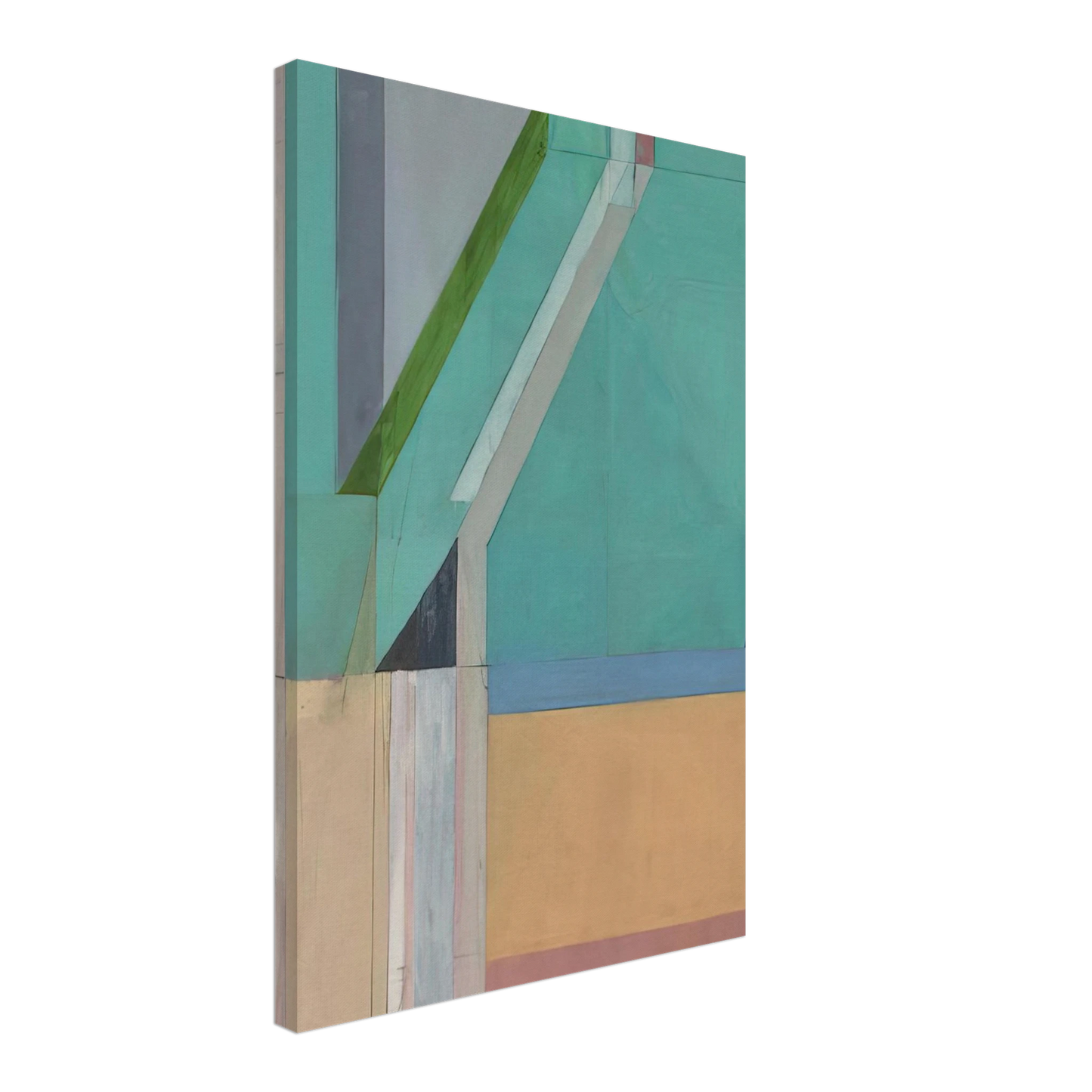 Richard Diebenkorn - Ocean Park #40 Canvas - 70x100 cm / 28x40 inches-canvas