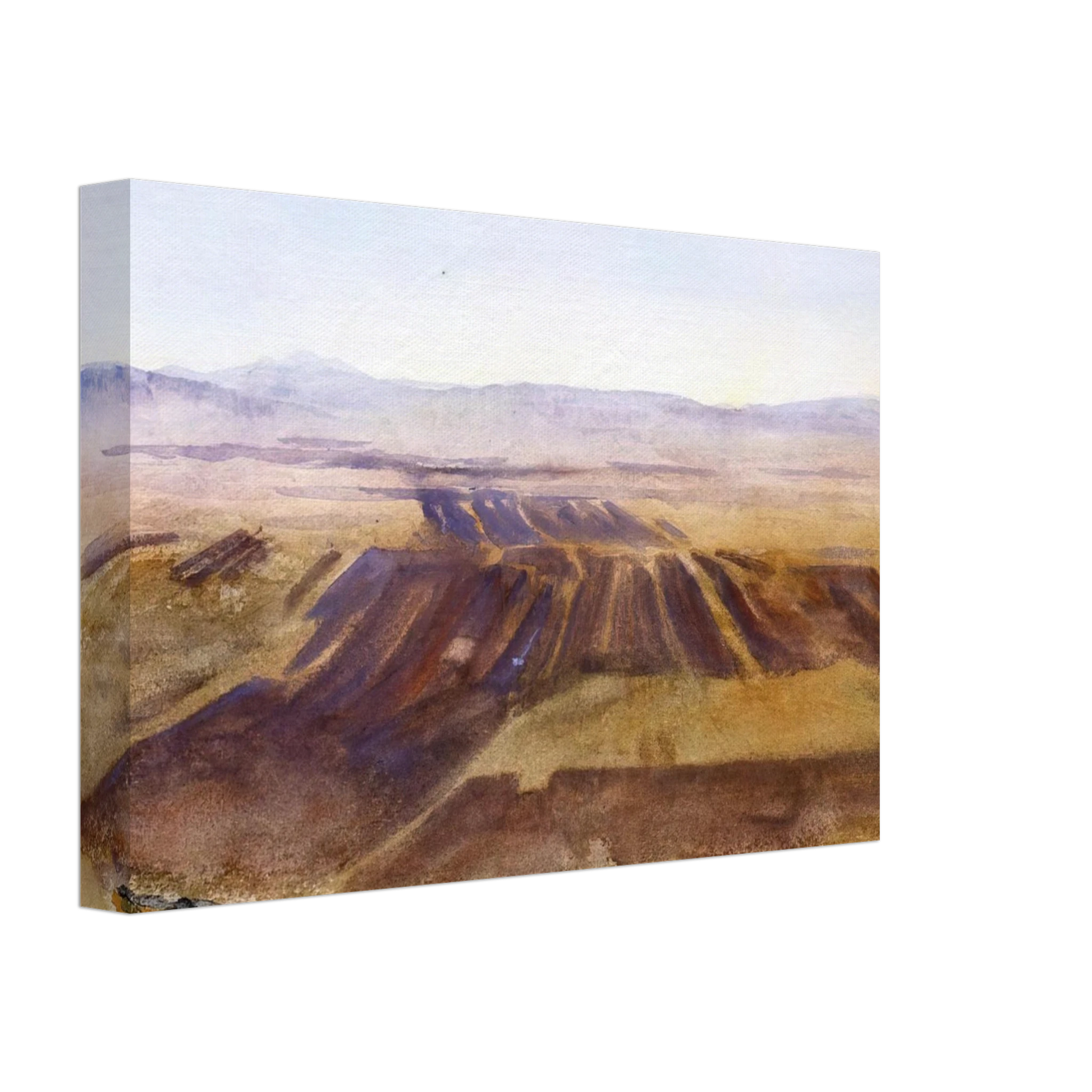 John Singer Sargent - The Plains from Nazareth Canvas - 70x100 cm / 28x40 inches-canvas
