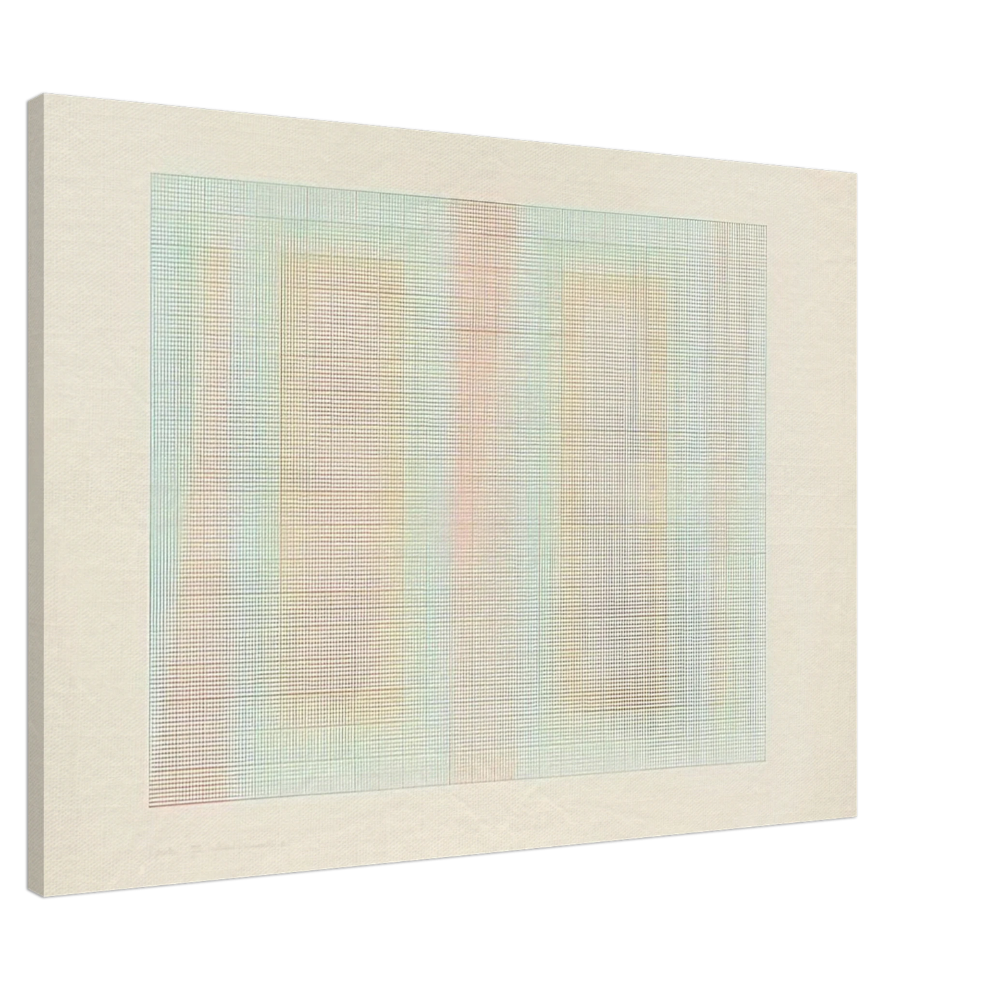 Mark Lancaster - Eighths - 1967 Canvas - 20x30 cm / 8x12 inches-canvas