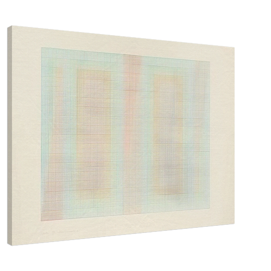 Mark Lancaster - Eighths - 1967 Canvas - 20x30 cm / 8x12 inches-canvas