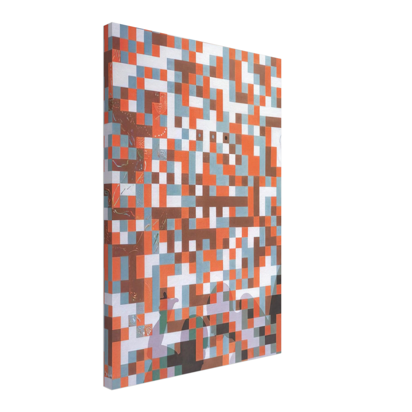 Salvador Dali - CYBERNETIC ODALISUQE HOMAGE TO BELA JULESZ Canvas - 70x100 cm / 28x40 inches-canvas