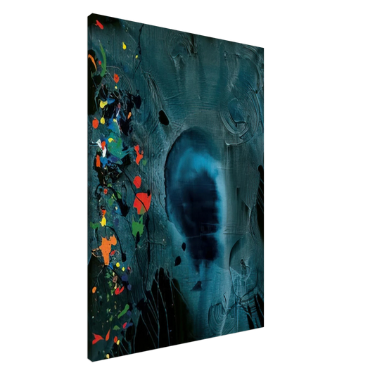 John Hoyland - Love and Grief 5.4.006 - 2006 Canvas - 20x30 cm / 8x12 inches-canvas