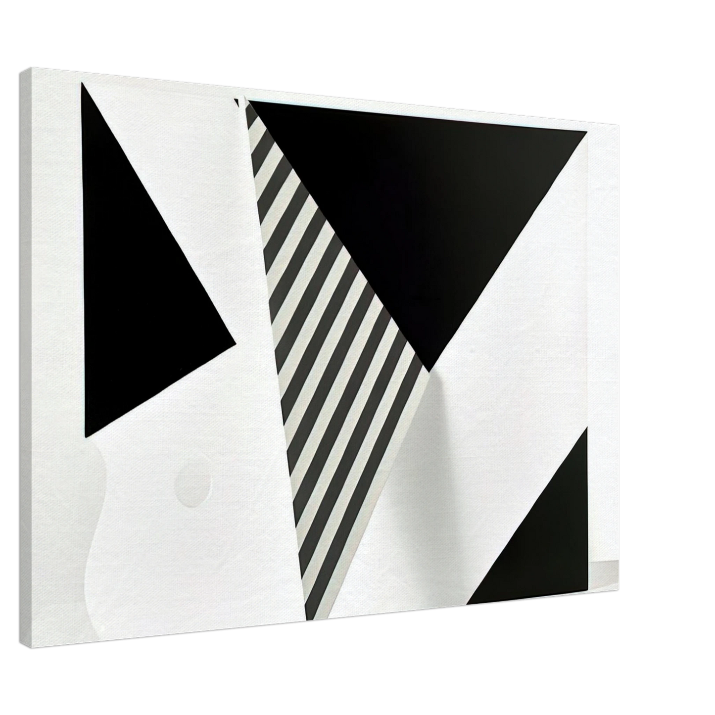 Omar Rayo - Untitled - 2009 Canvas - 20x30 cm / 8x12 inches-canvas