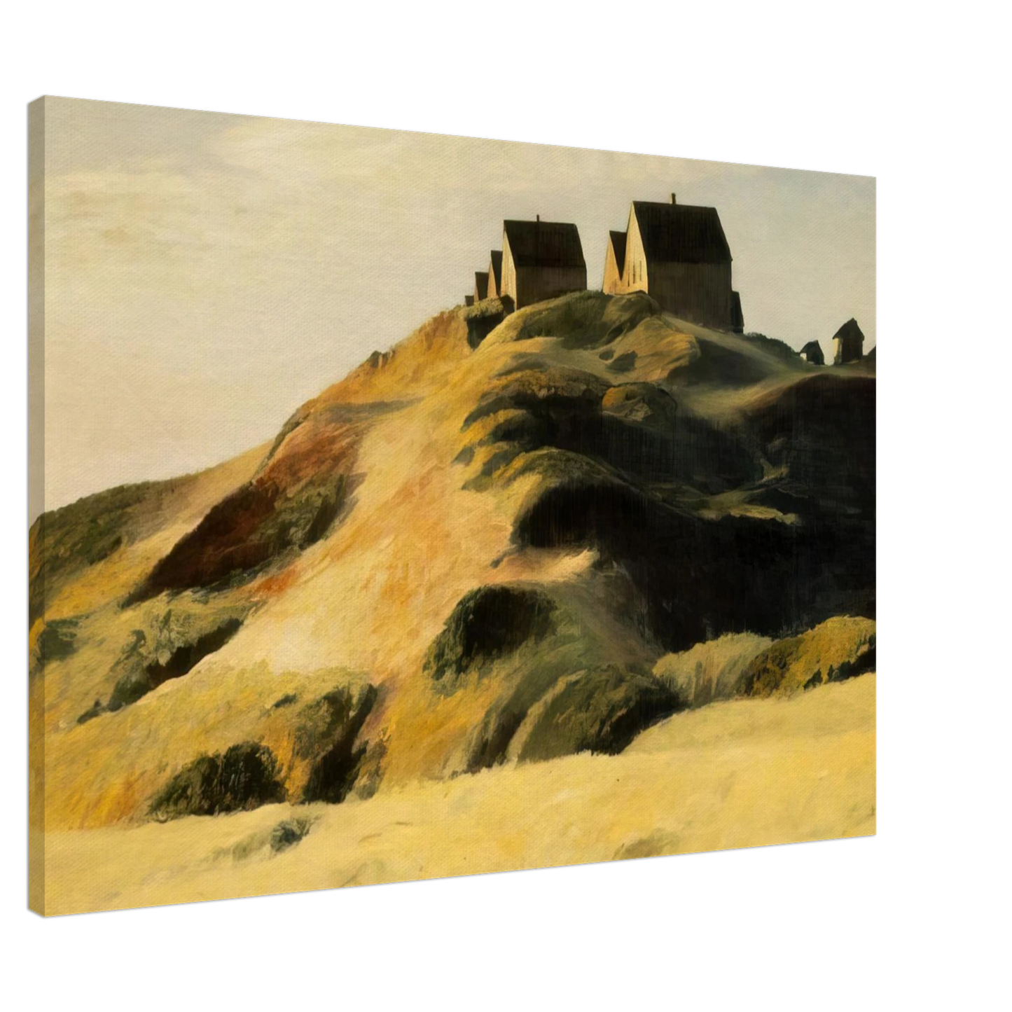 Edward Hopper - Corn Hill Canvas - 20x30 cm / 8x12 inches-canvas