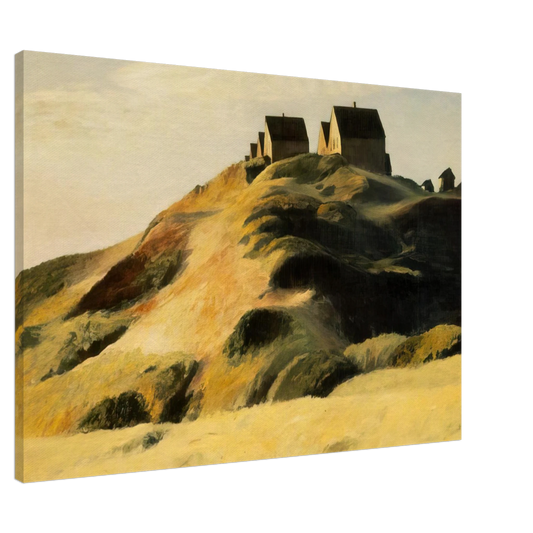 Edward Hopper - Corn Hill Canvas - 20x30 cm / 8x12 inches-canvas