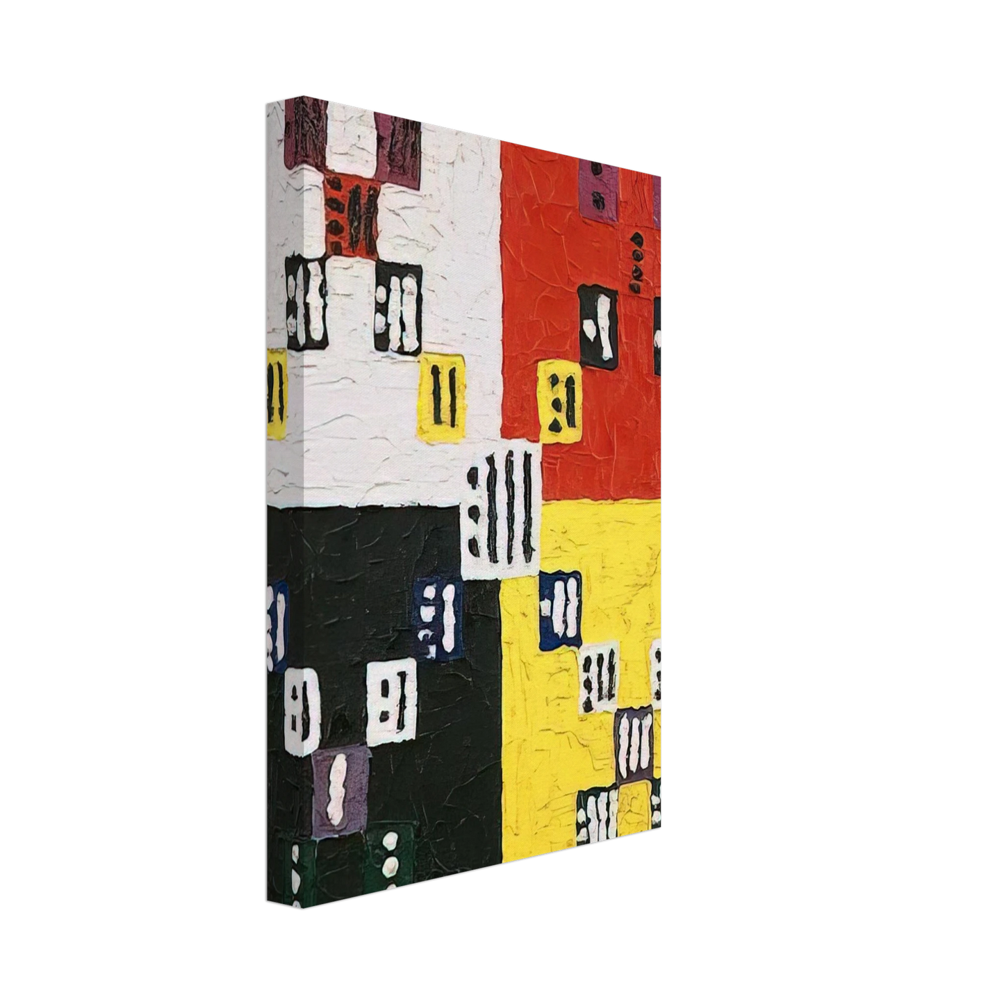 Alfred Jensen - The Apex is Nothing - 1960 Canvas - 70x100 cm / 28x40 inches-canvas