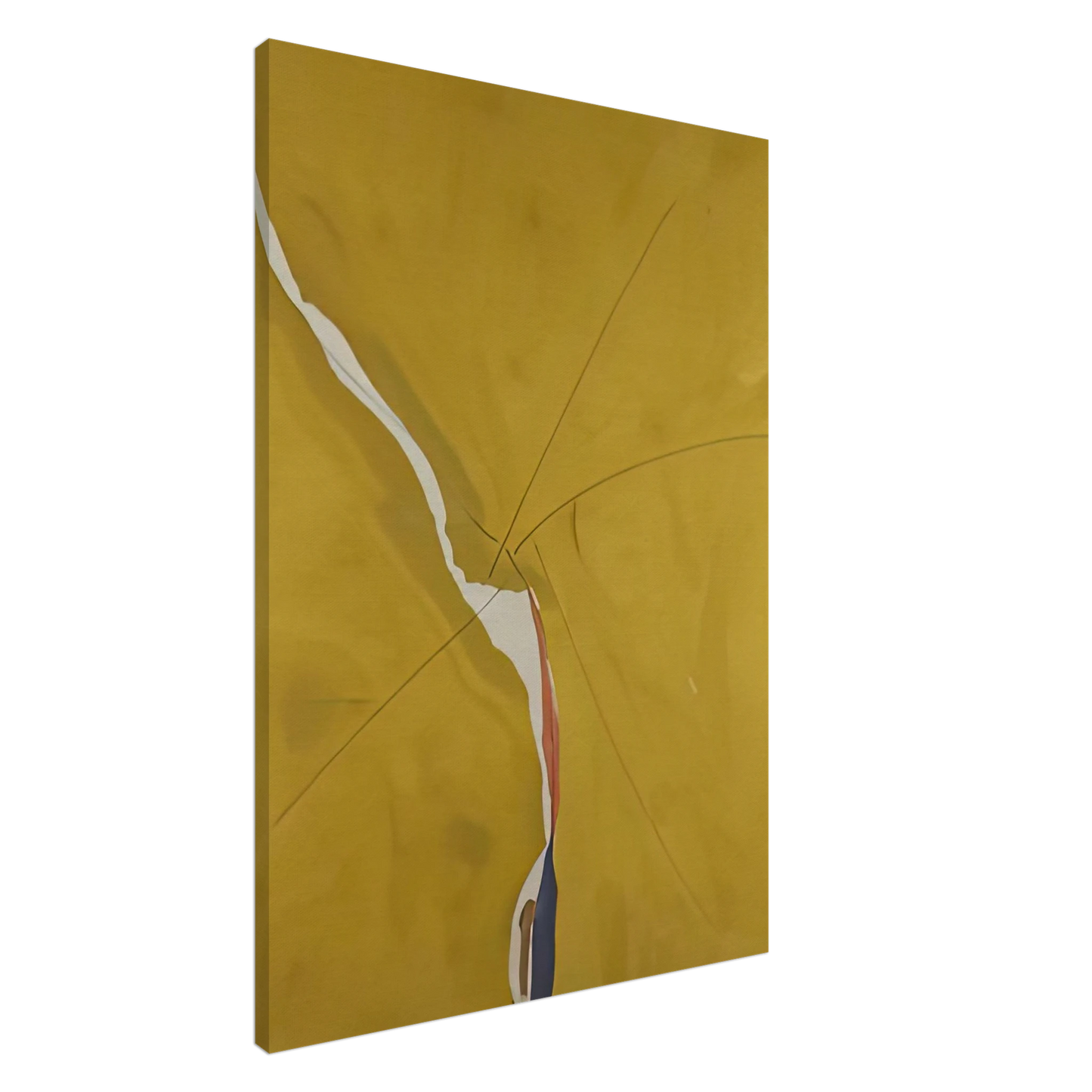 Helen Frankenthaler - Sesame, 1970- Canvas - 20x30 cm / 8x12 inches-canvas