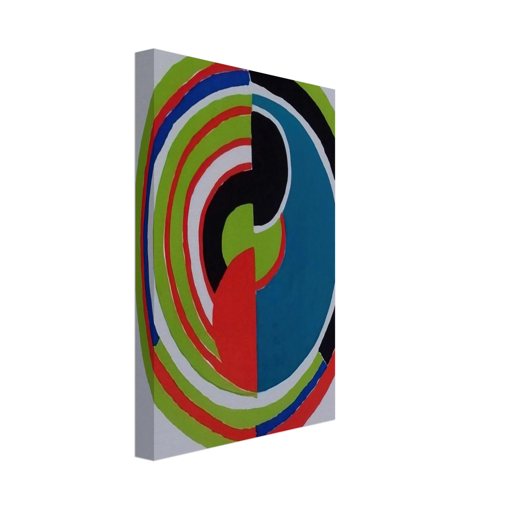 Sonia Delaunay - ABSTRACT SWIRL Canvas - 40x60 cm / 16x24 inches-canvas