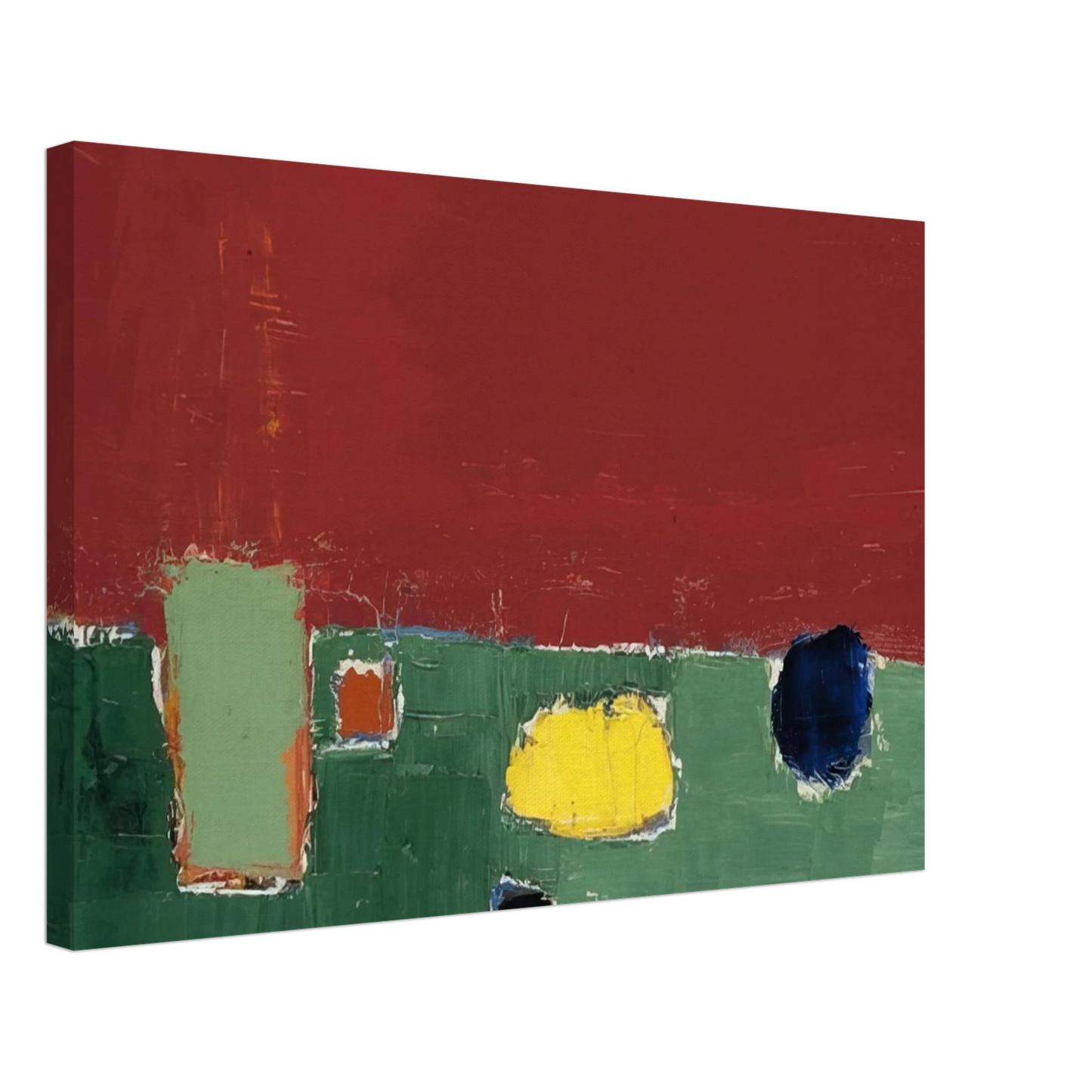 Nicolas de Stael - Nature morte - 1952 Canvas - 40x60 cm / 16x24 inches-canvas