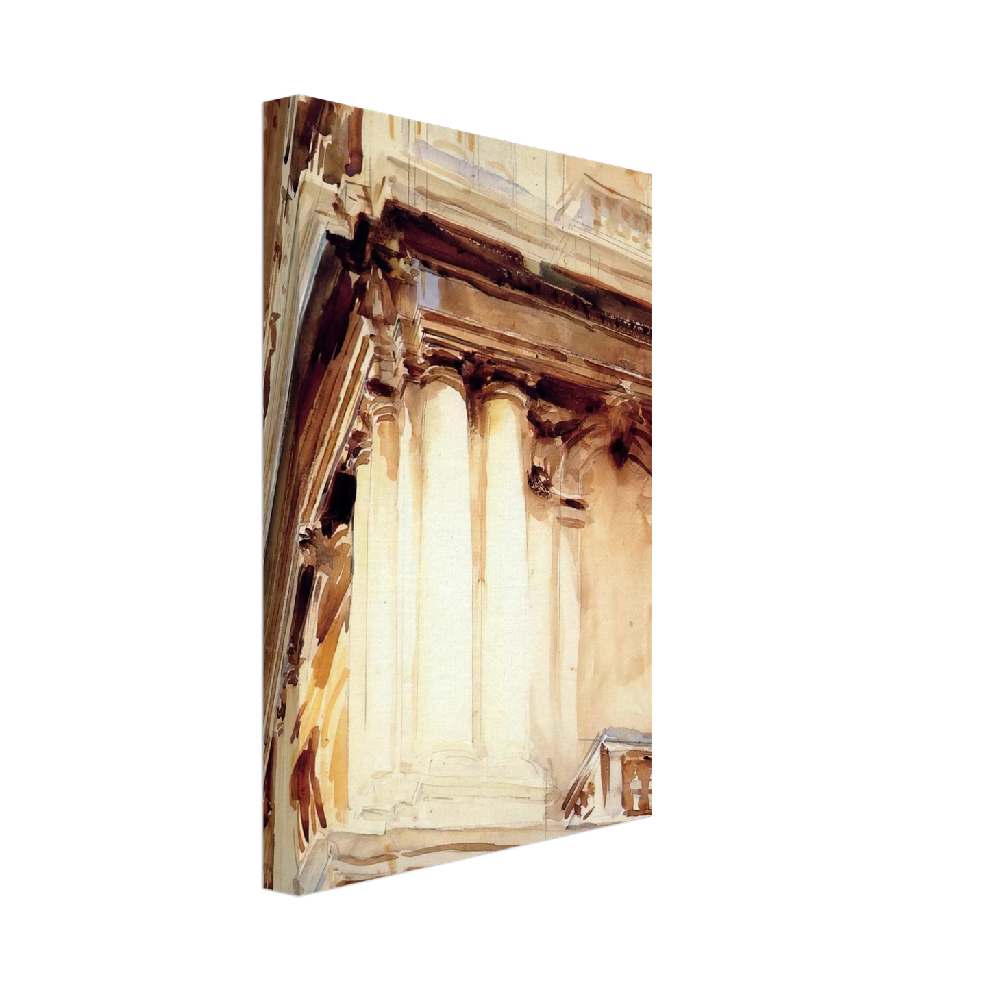 John Singer Sargent - Palazzo Corner della Ca Grande Canvas - 40x60 cm / 16x24 inches-canvas