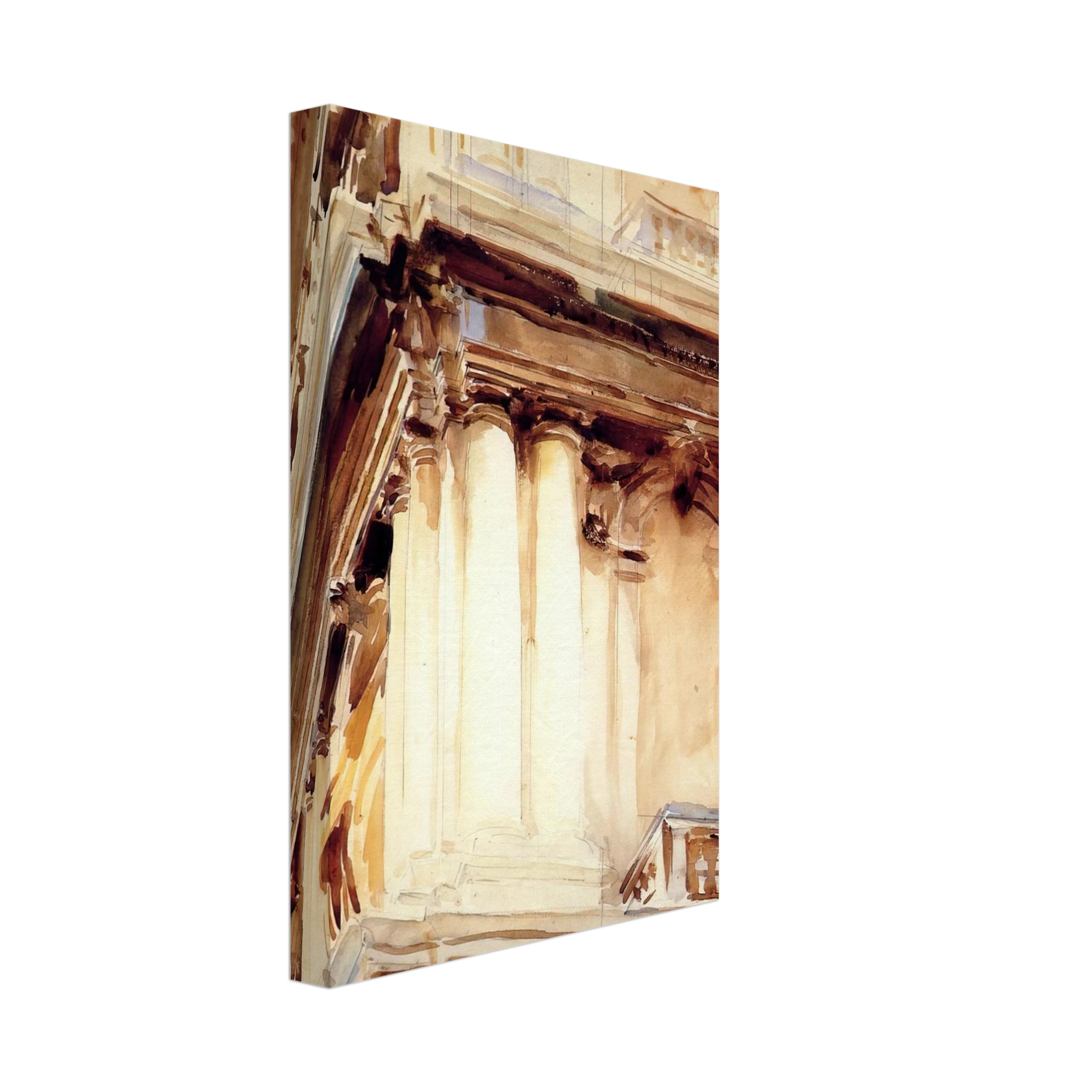 John Singer Sargent - Palazzo Corner della Ca Grande Canvas - 40x60 cm / 16x24 inches-canvas