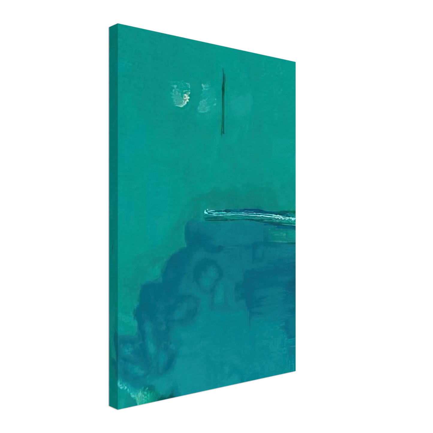 Helen Frankenthaler - Contentment Island - 2004 Canvas - 70x100 cm / 28x40 inches-canvas