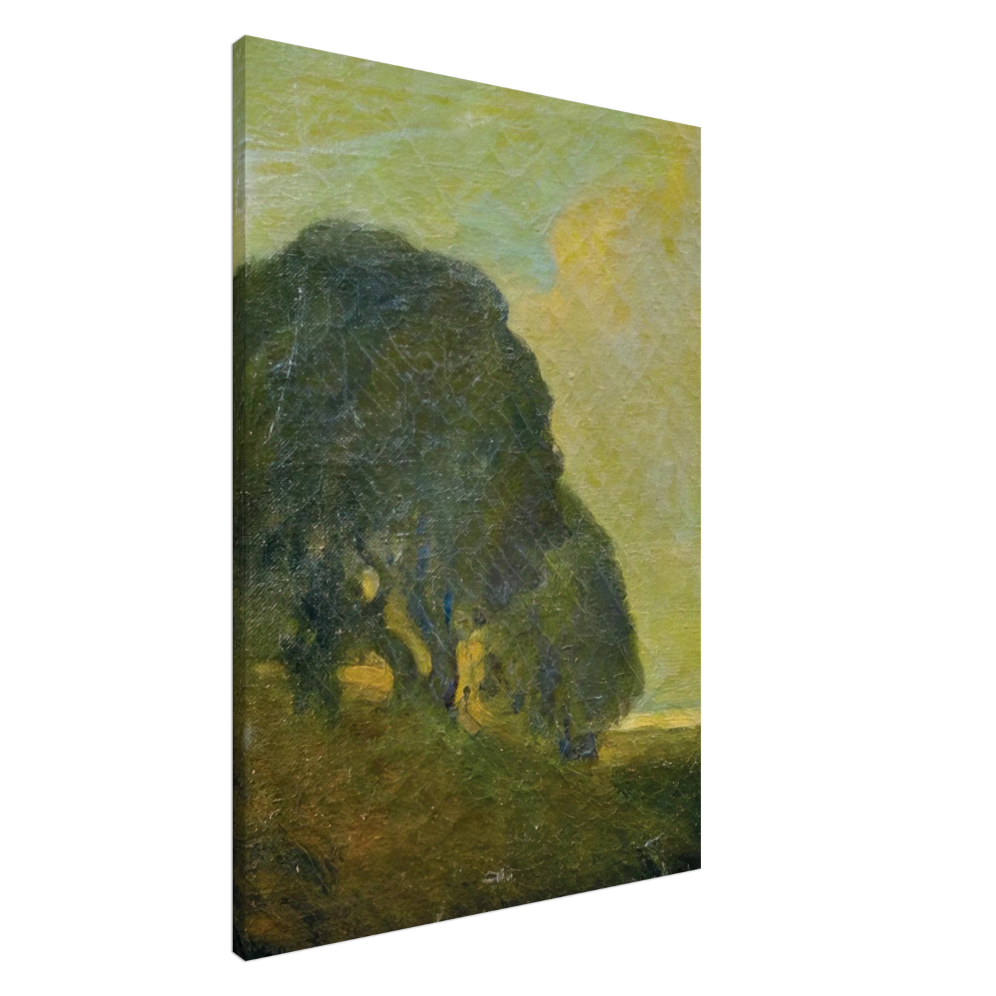 Xavier Martinez - Landscape - Tonalism Canvas - 20x30 cm / 8x12 inches-canvas